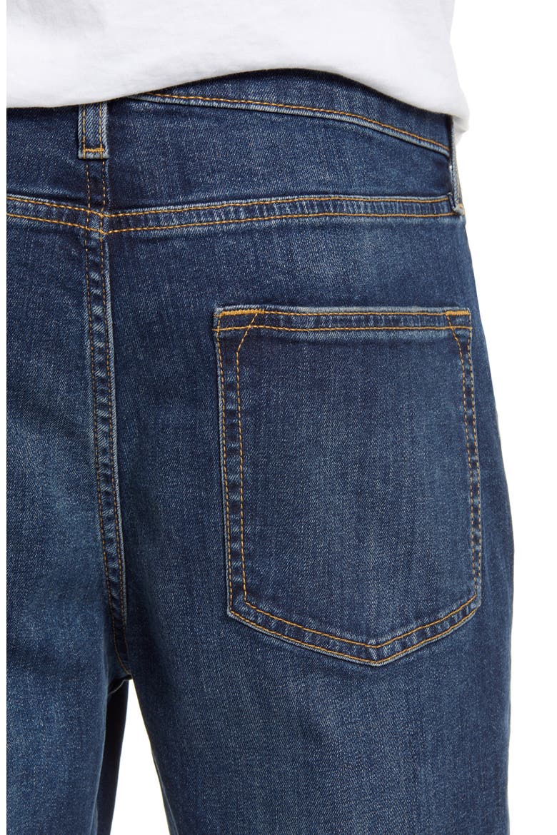 Carrot Tapered Jeans, Alternate, color, BLUE