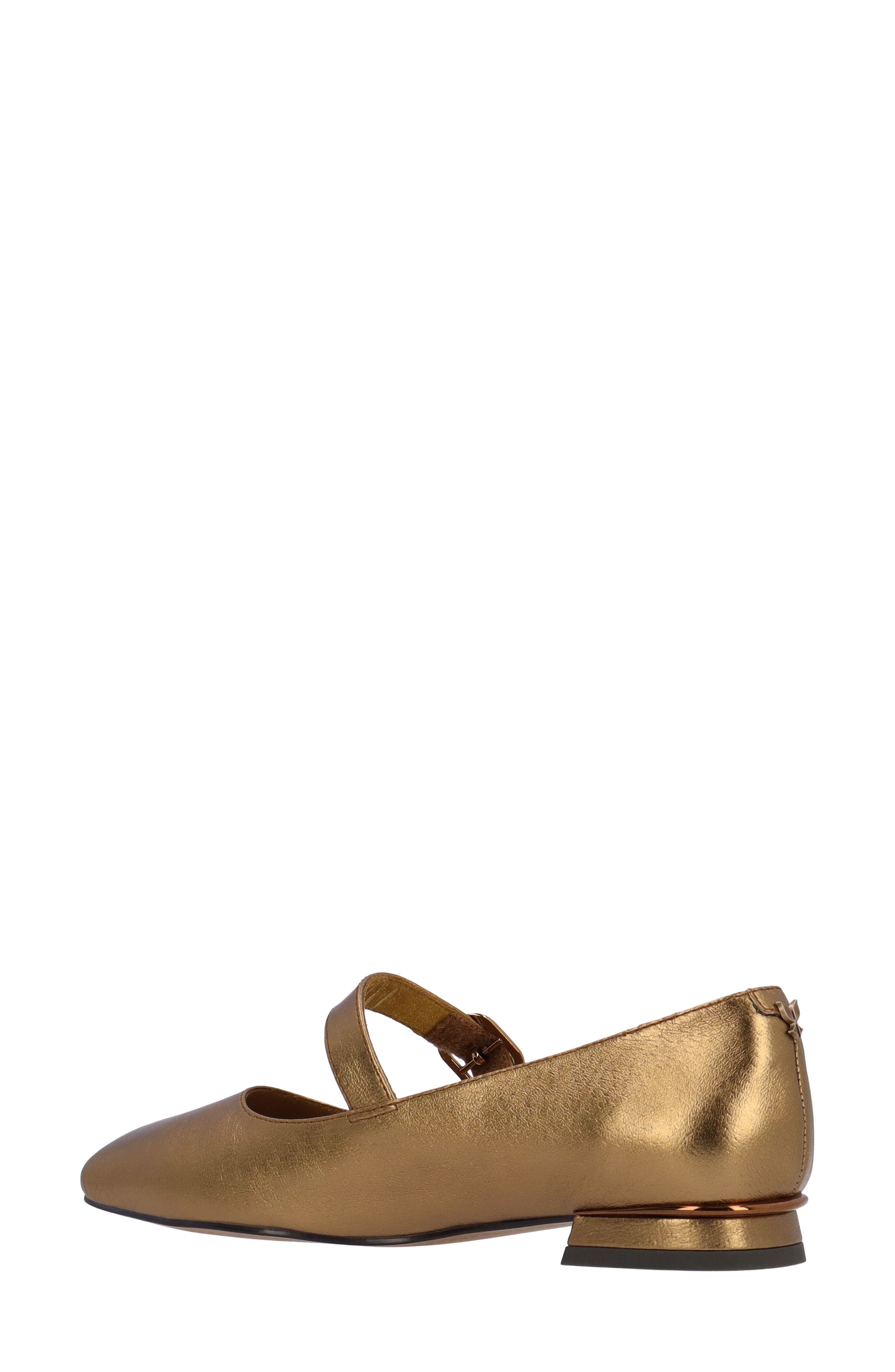 Faron Mary Jane Flat, Alternate, color, BRONZE