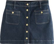 NEXT Patch Pocket Denim Miniskirt