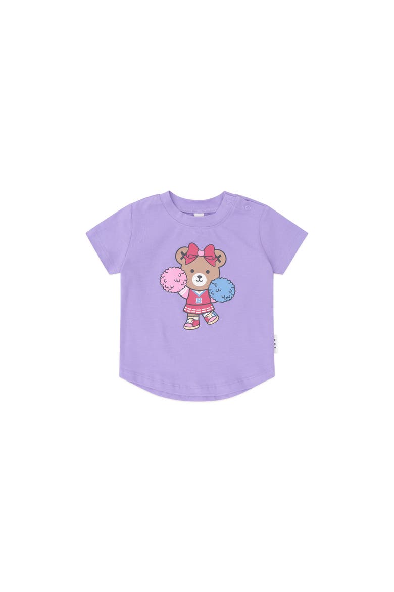 Cheerleader Huxette Tee, Main, color, Violet