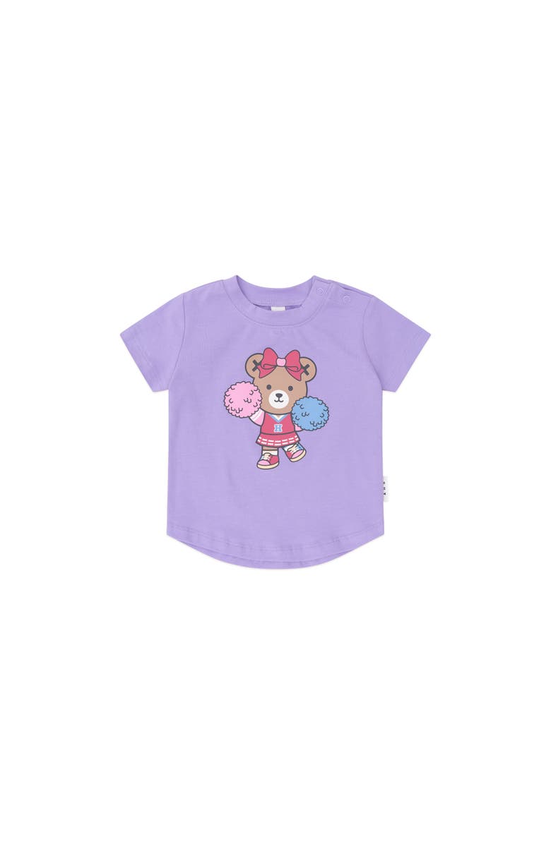 Huxbaby Cheerleader Huxette Tee, Main, color, Violet