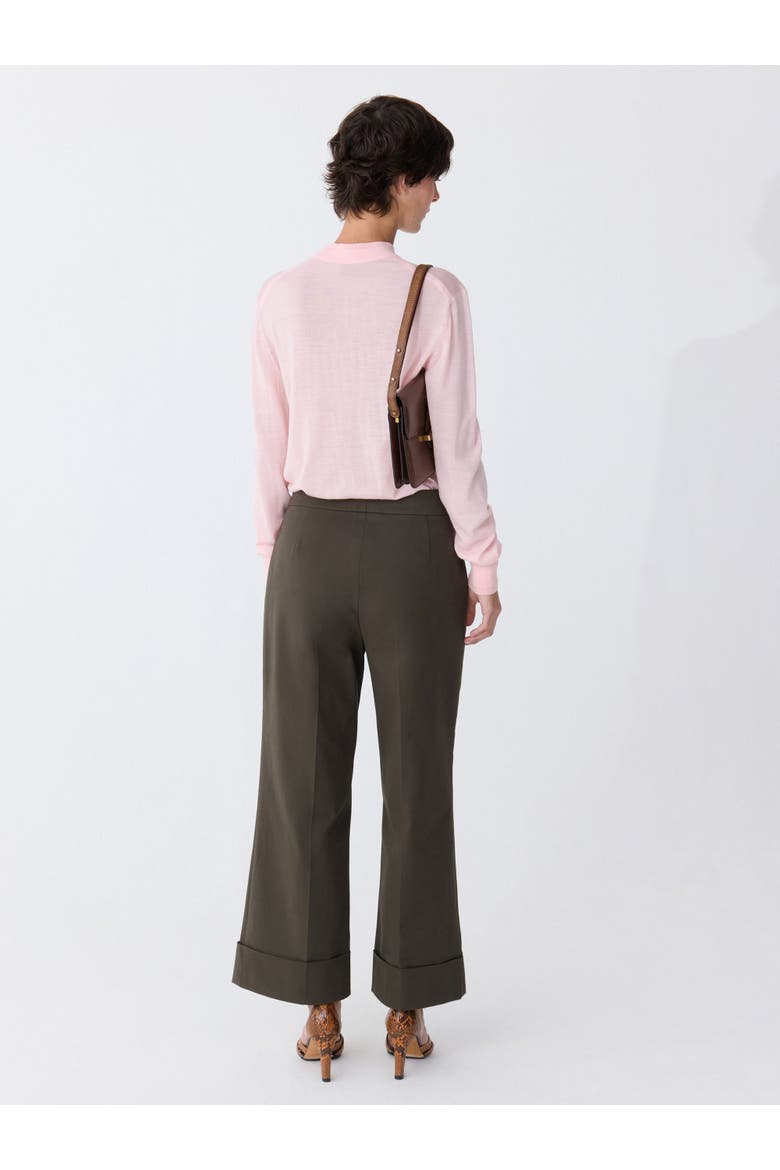 Brody Cropped-cuff Pant, Alternate, color, Forest