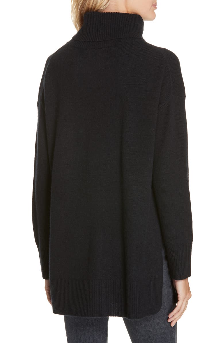 Nordstrom Signature Cashmere Turtleneck Pullover, Alternate, color,