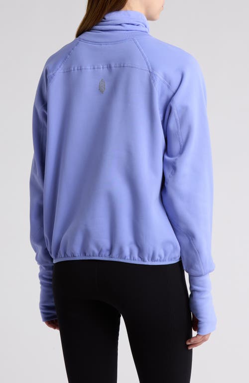 Free People Keepin Cozy Run Pullover In Bluebell