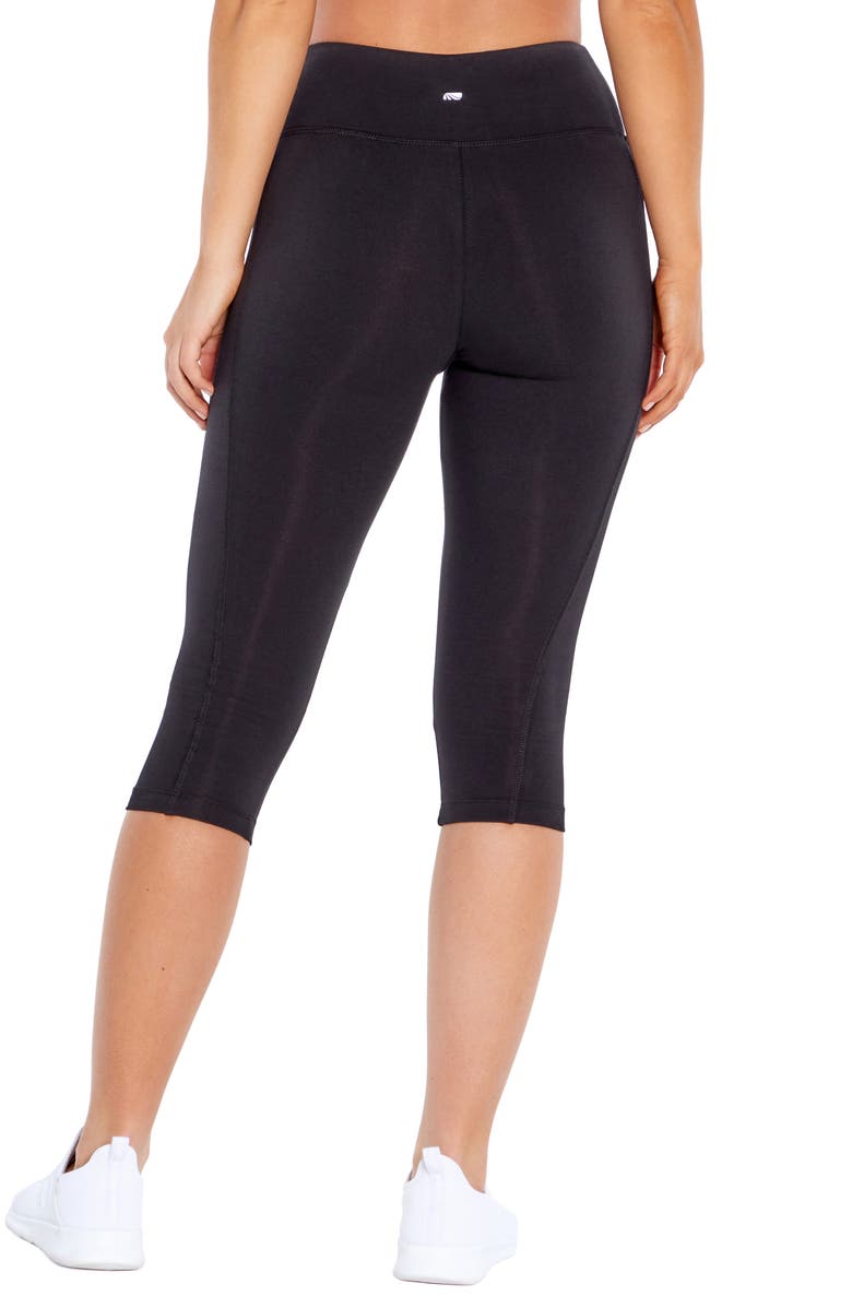 MARIKA Essential Slimming Capri Legging, Alternate, color,