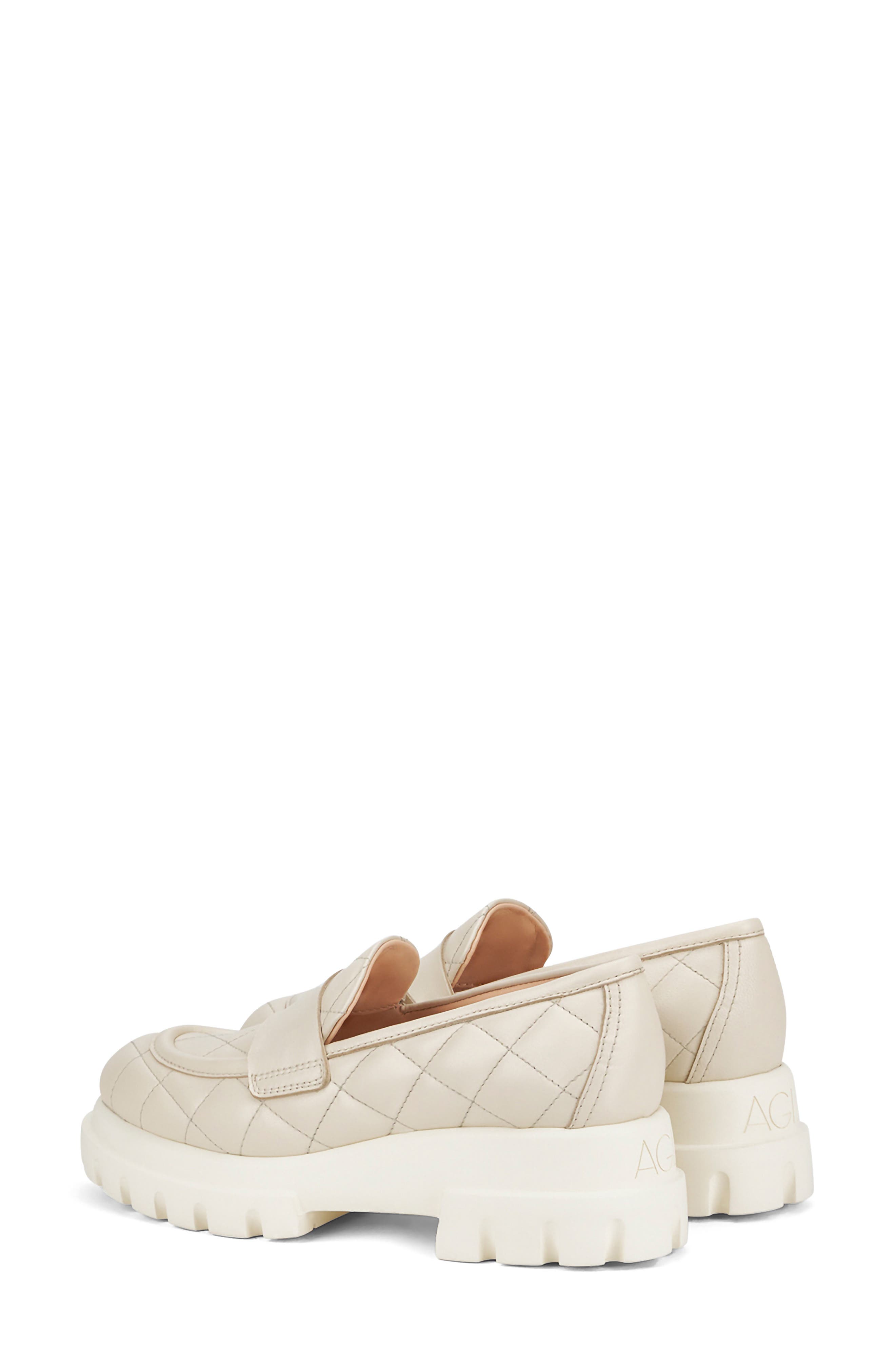 Celeste Matelasse Loafer, Alternate, color, MILKY