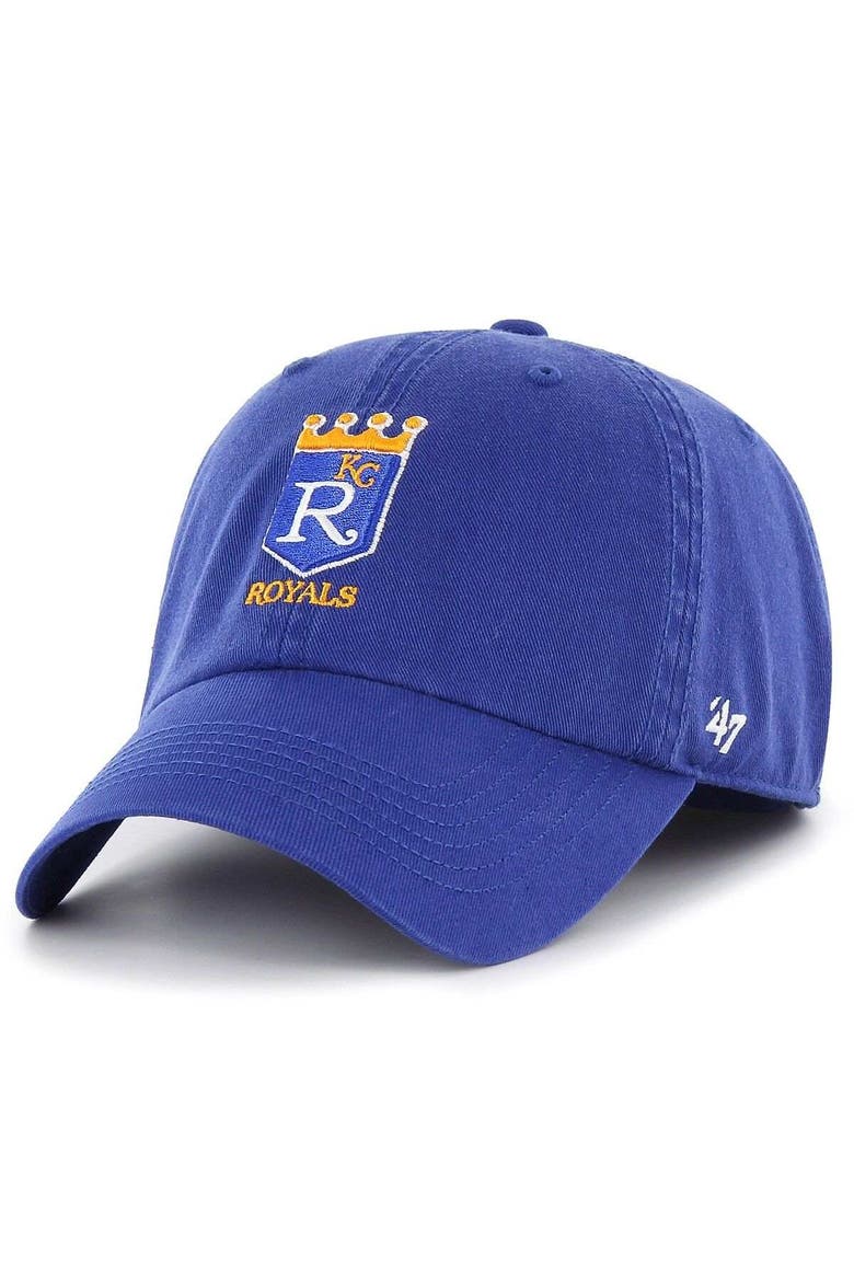 Men's '47 Royal Kansas City Royals Cooperstown Collection Franchise Fitted Hat, Main, color, Royal