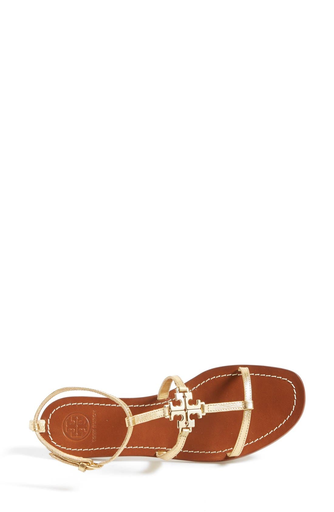 Tory Burch 'Lowell' Leather Sandal, Alternate, color, 
