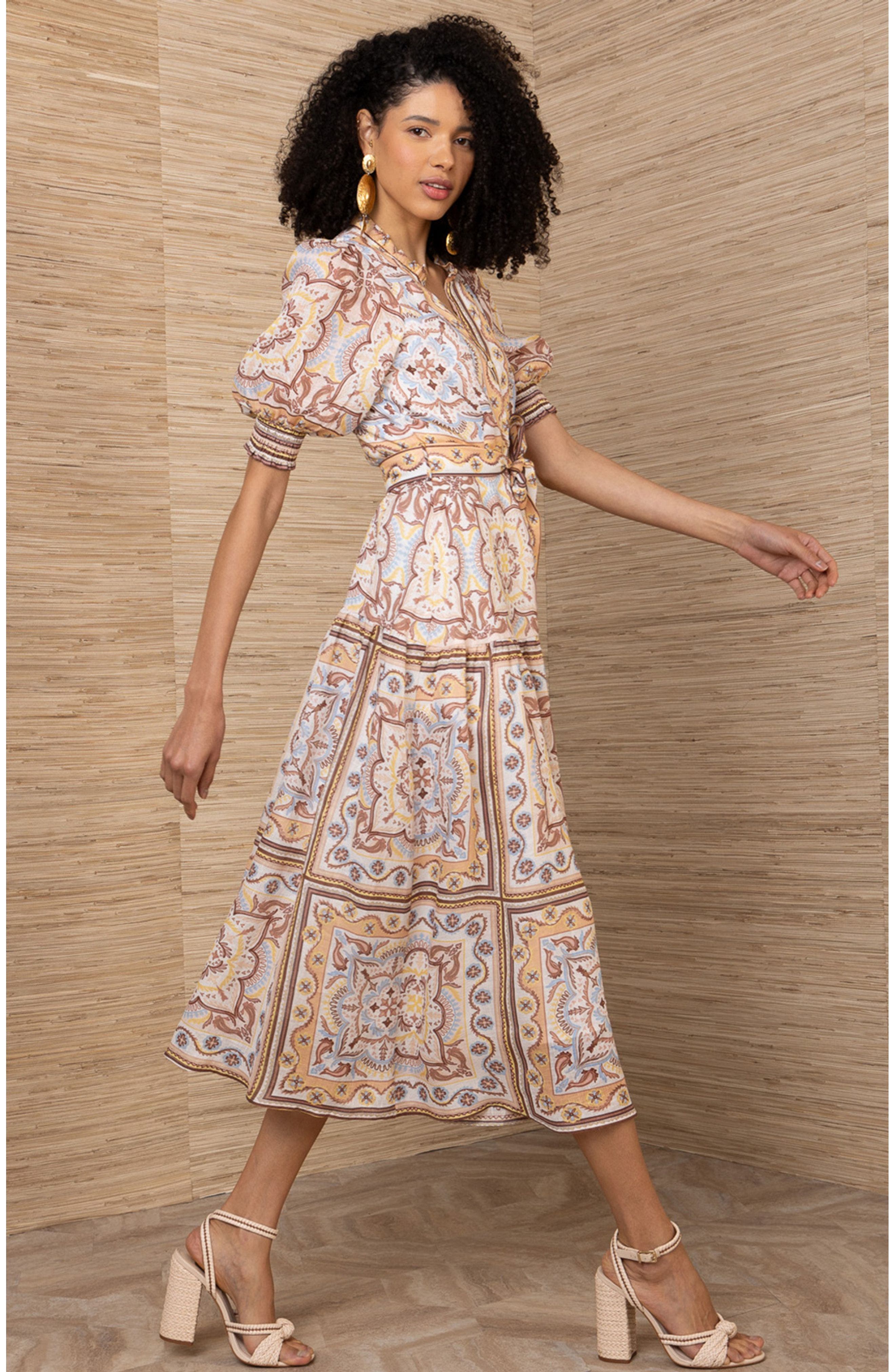 Bess Linen Dress - image 4