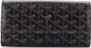 Pre-Owned Goyard Varenne Wallet Coated Canvas Long