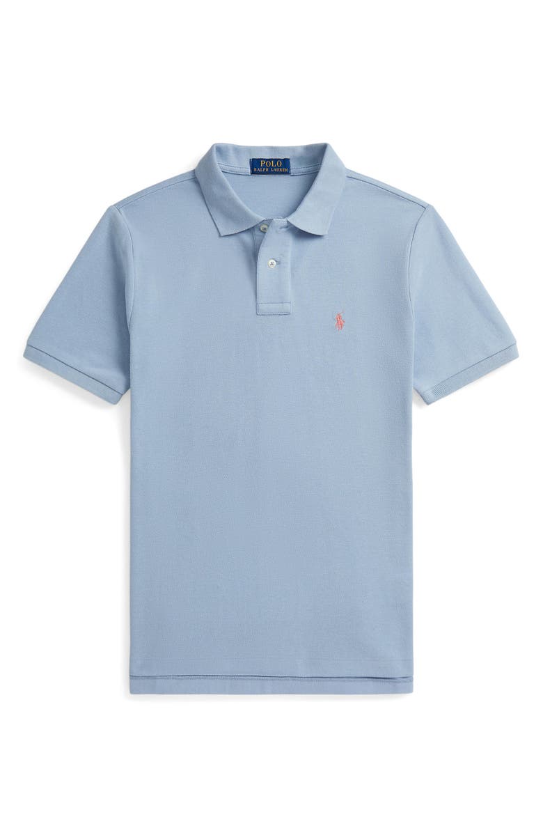 Polo Ralph Lauren Kids' Cotton Piqué Polo, Main, color, Estate Blue