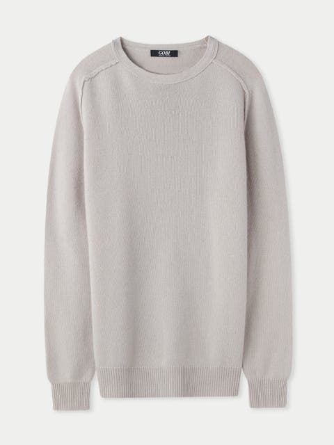 Cashmere Mouliné Crew-Neck