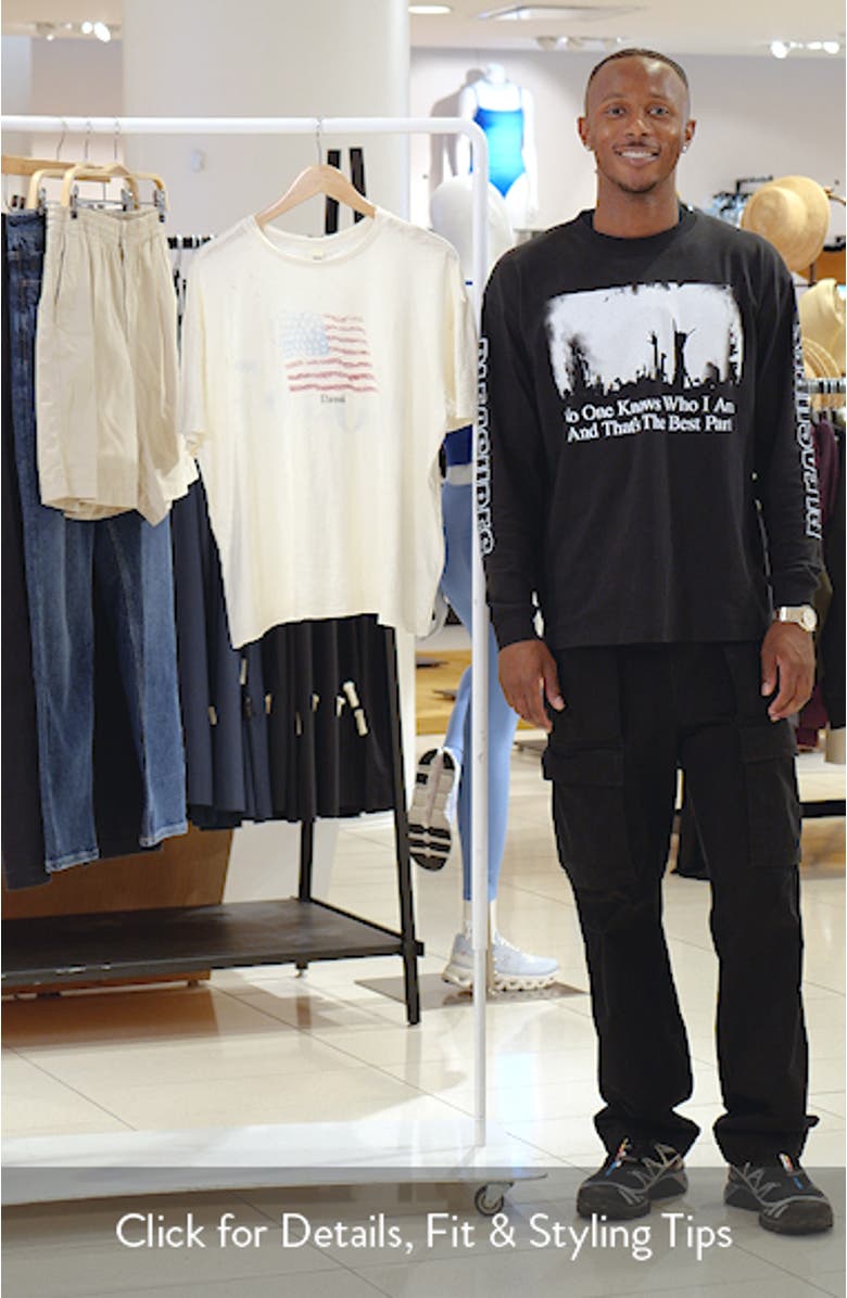 Frontier Flag Graphic T-Shirt, sales video thumbnail