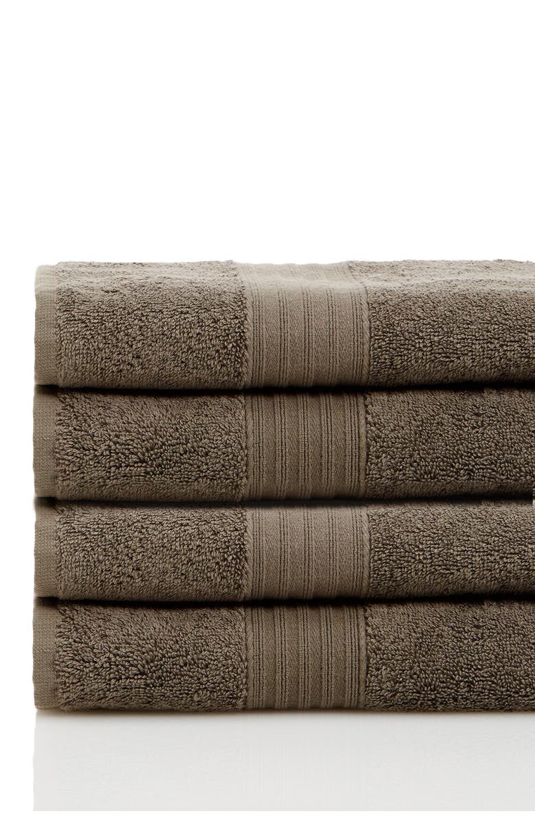 NORDSTROM RACK 500 Gram Cotton Terry Wash Cloth - Set of 4, Main, color, 