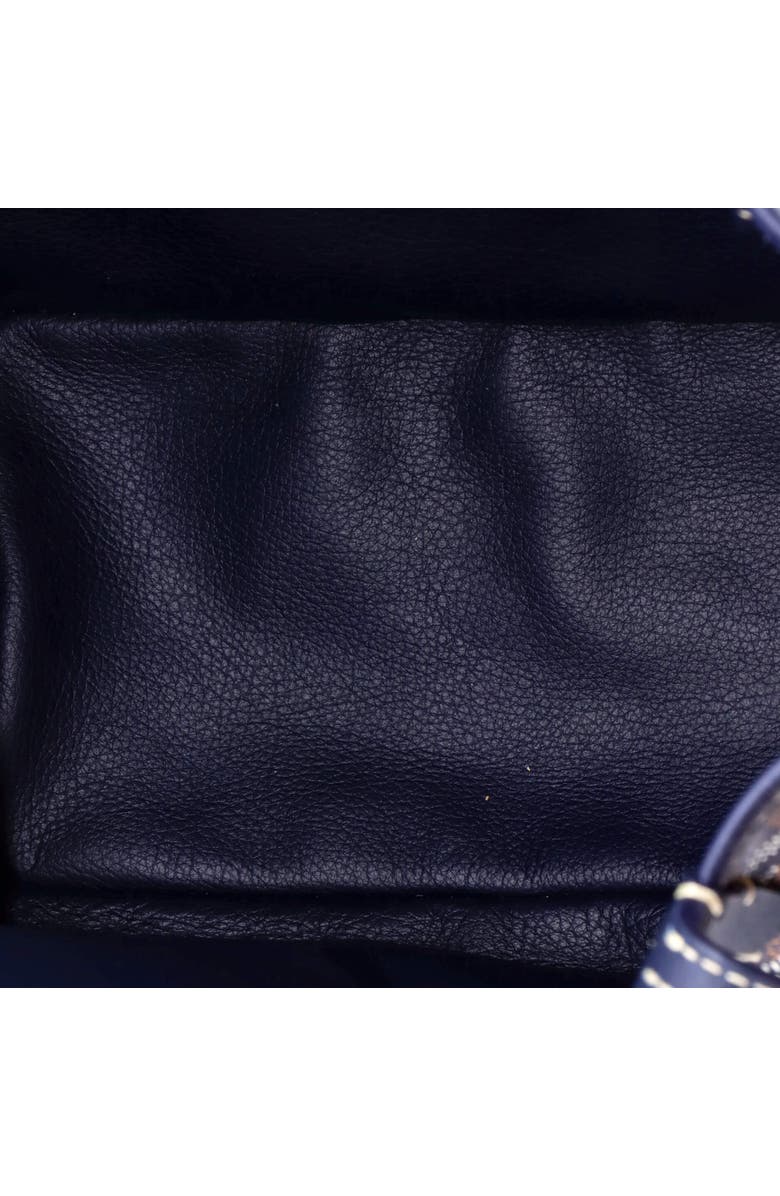 Pre-Owned Goyard Anjou Reversible Tote Coated Canvas Mini, Alternate, color, Blue