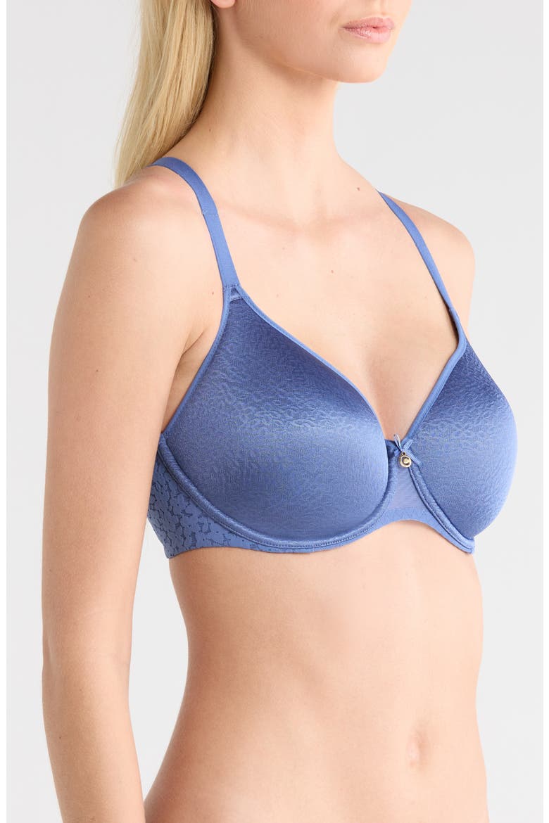 Norah Comfort Spacer Minimizer T-Shirt Bra, Alternate, color, OCEAN BLUE