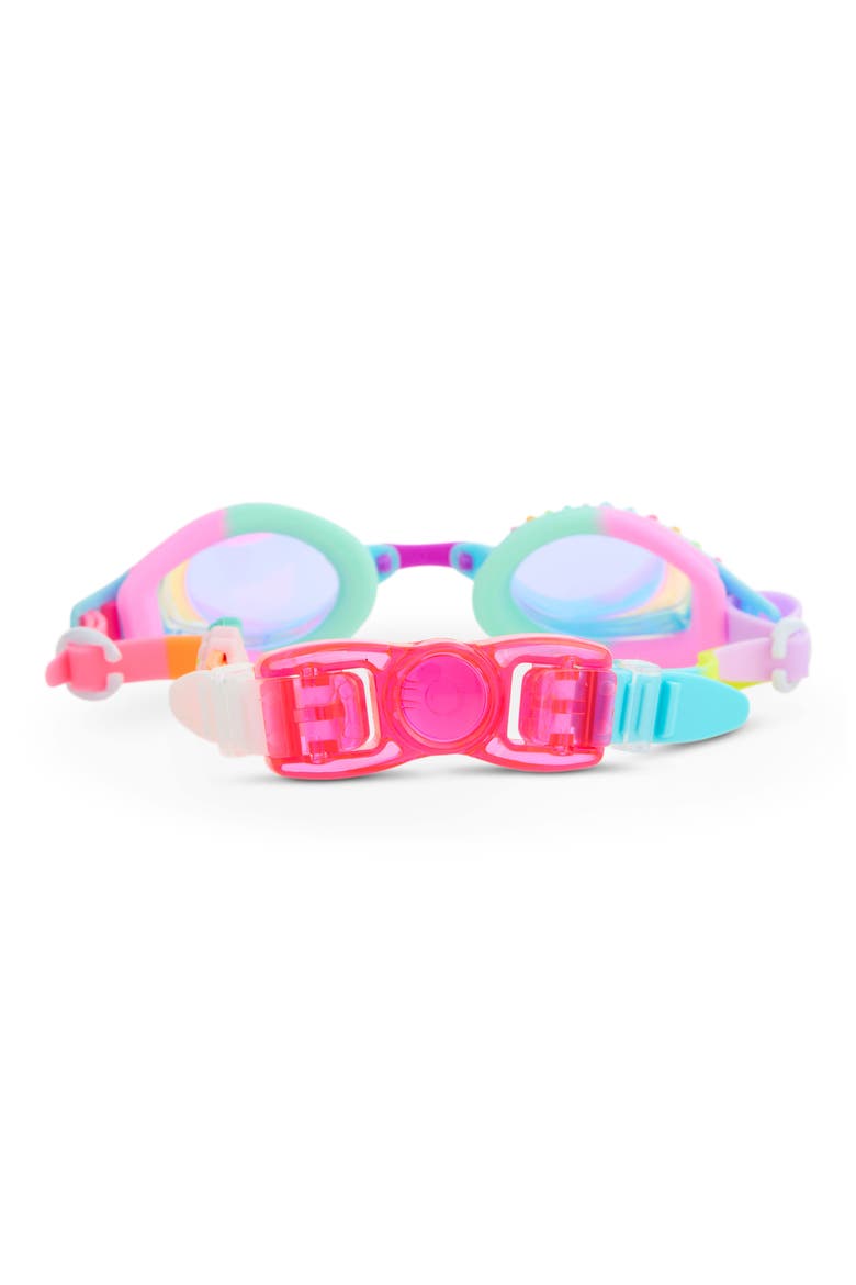 Kids' Tropical Swim Goggles, Alternate, color, BLUE