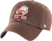 '47 Men's '47 Brown Cleveland Browns Clean Up Legacy Adjustable Hat