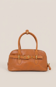 Modenaire Top Handle Leather Bag