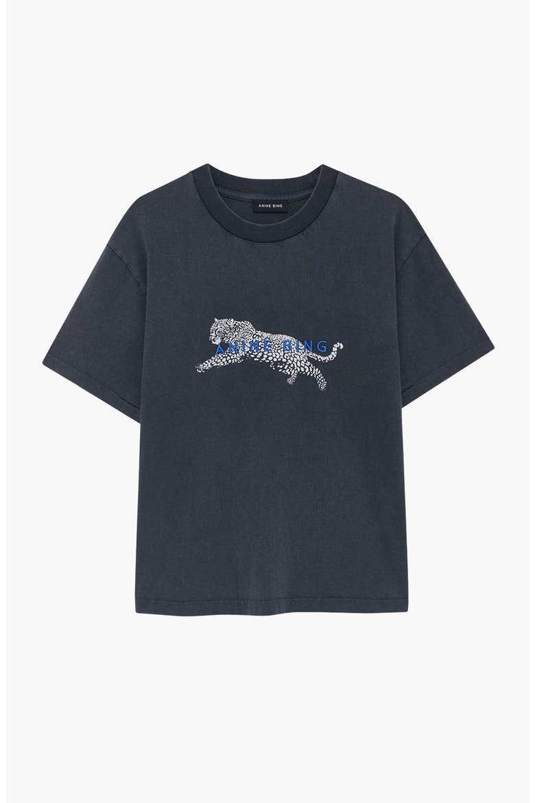 Cade Leopard Tee, Alternate, color, Washed Black