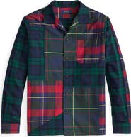 Polo Ralph Lauren Classic Fit Patchwork Oxford Camp Shirt