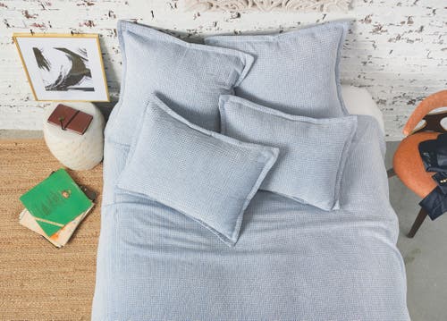 C & F Home C&f Home Langford Euro Sham In Blue