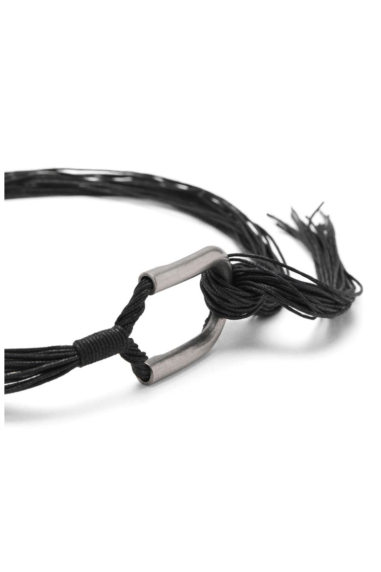 Braided Rope Belt, Alternate, color, BLACK