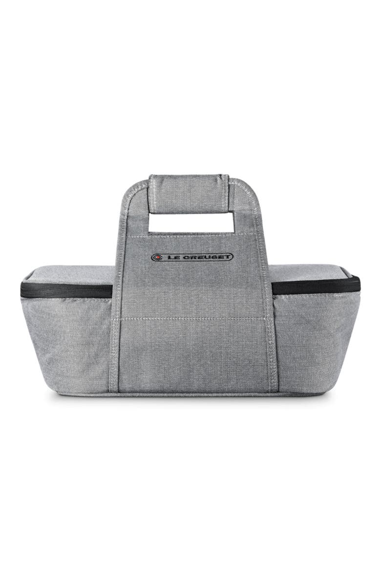 Canvas Bakeware Tote, Alternate, color, NOIR