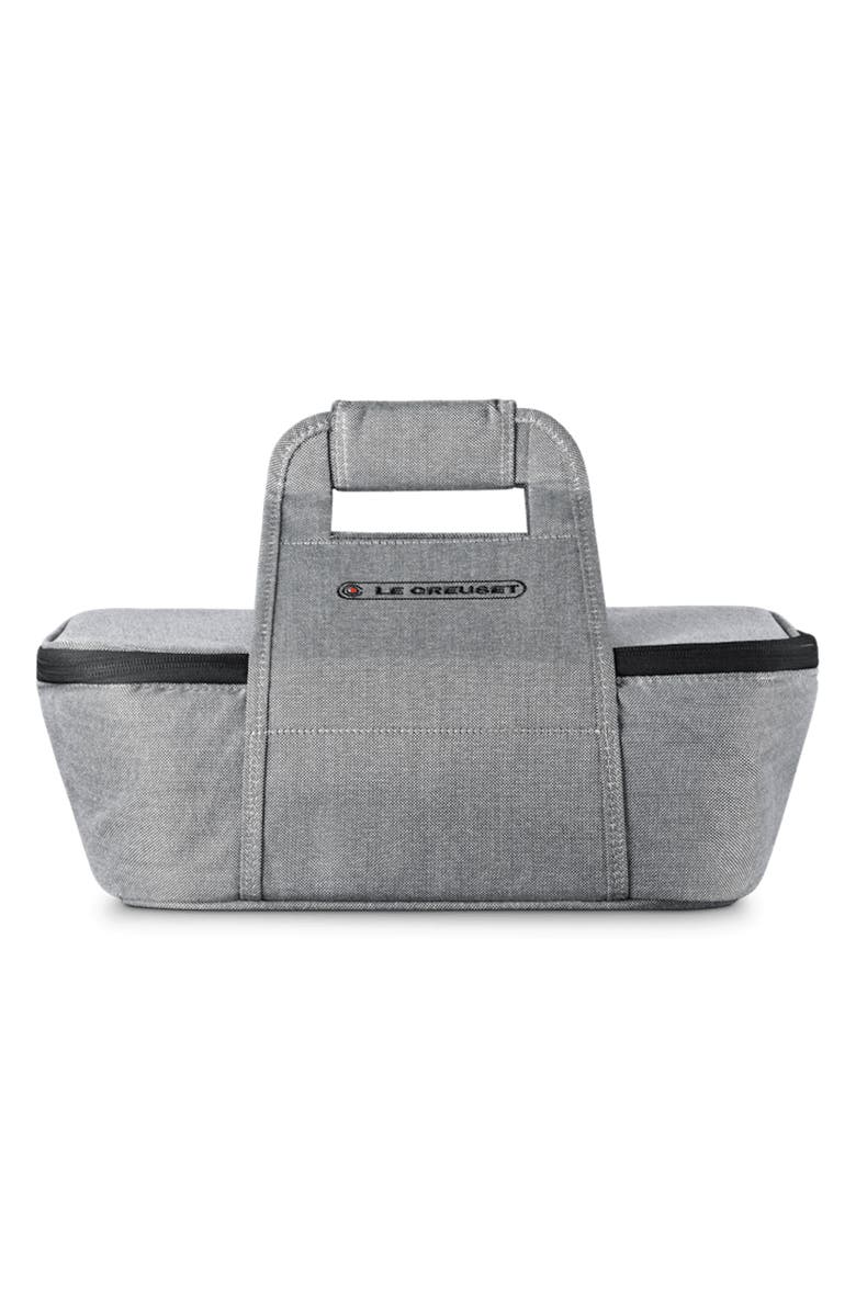 Le Creuset Canvas Bakeware Tote, Alternate, color, Noir