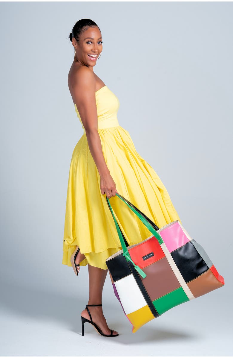 Dai Moda Grandé Supreme Tote, Alternate, color, Multi