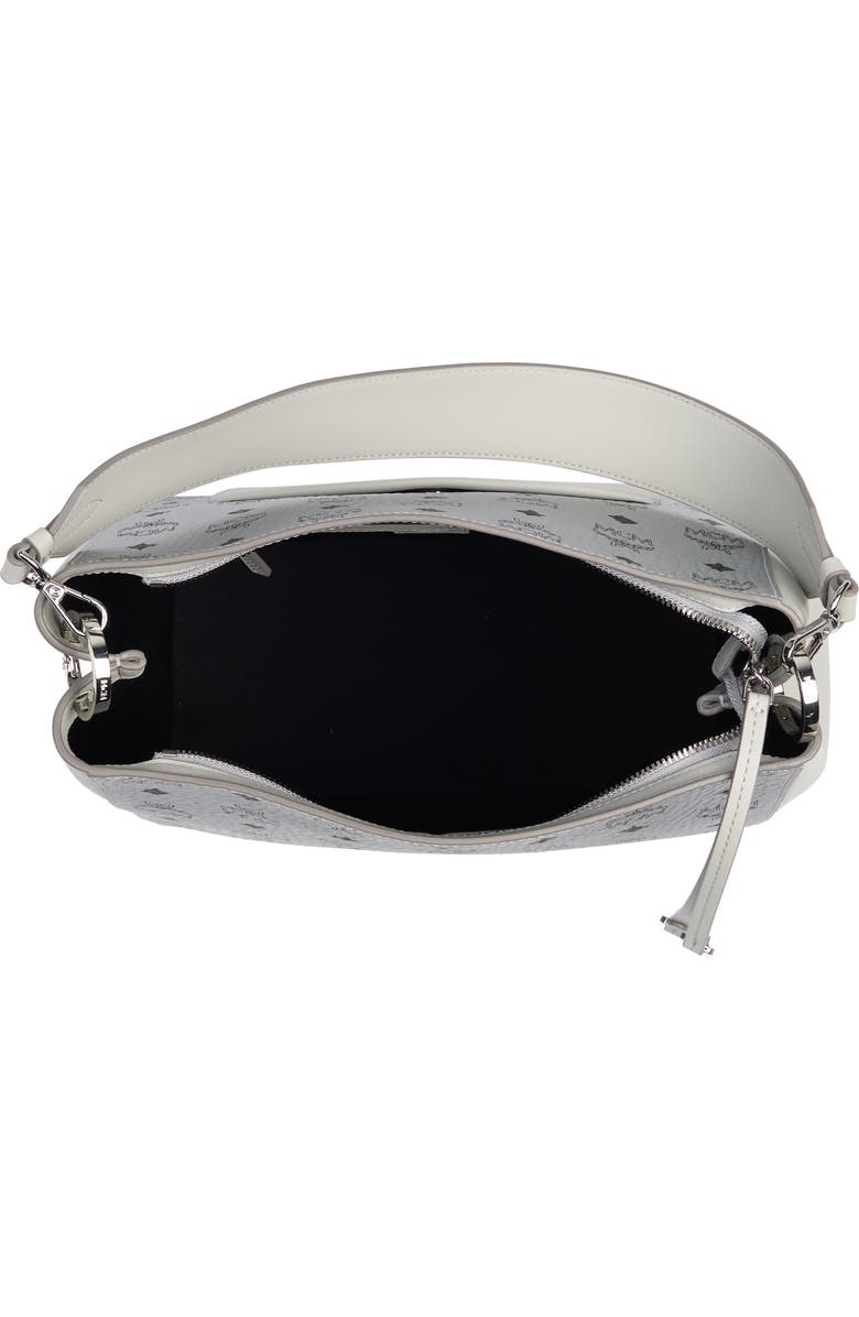 MCM Medium Aren VI Leather Hobo Bag, Alternate, color,