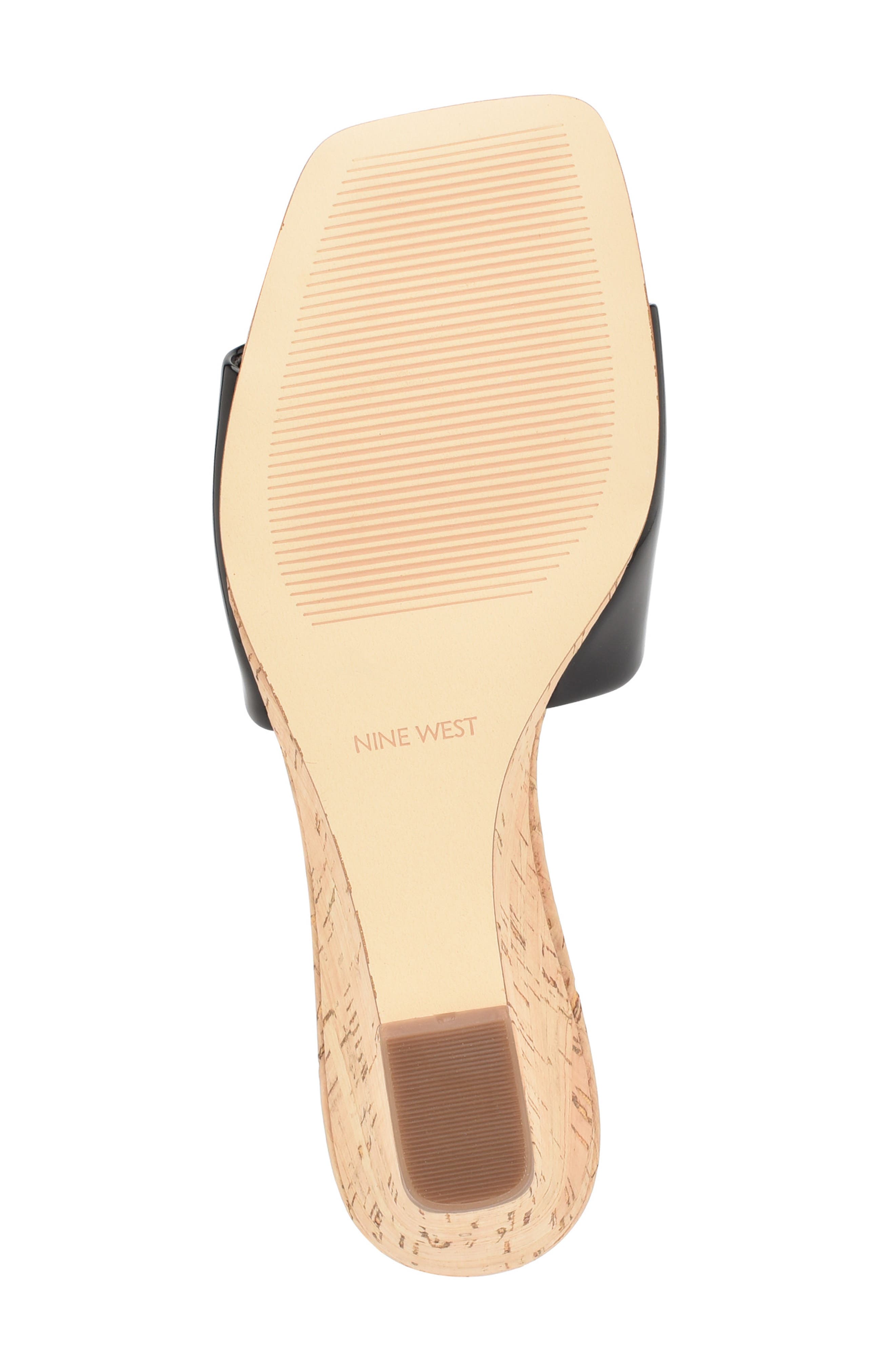 Nine West Kerina Wedge Slide Sandal, Alternate, color, 