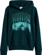 adidas Kids' Logo Graphic Cotton Blend Hoodie