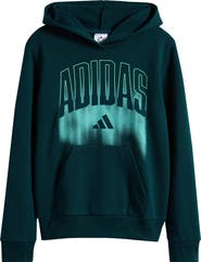 adidas Kids' Logo Graphic Cotton Blend Hoodie