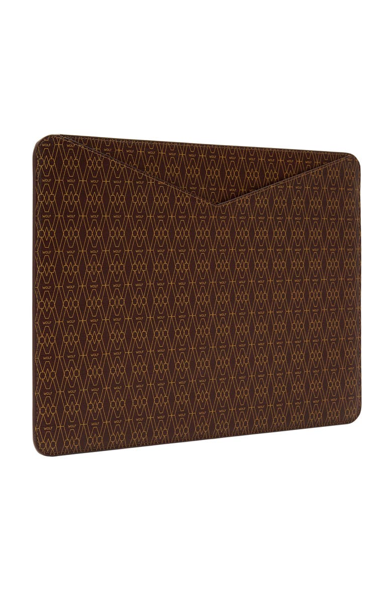 Signature 13" Laptop Sleeve, Alternate, color, Brown