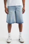 Billionaire Boys Club Lunar Raw Hem Denim Shorts