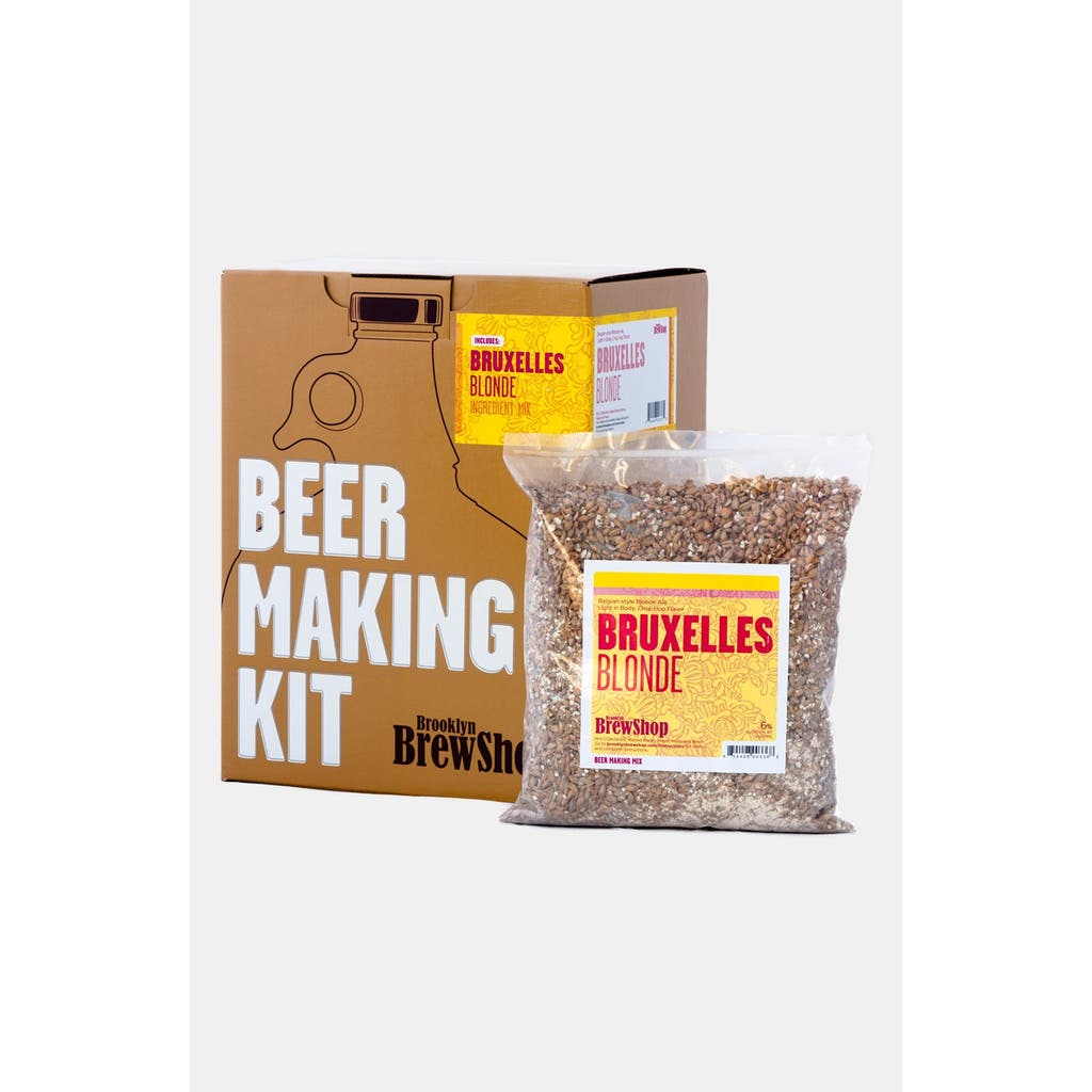 Brooklyn Brew Shop 'bruxelles Blonde' One Gallon Beer Making Kit In Brown