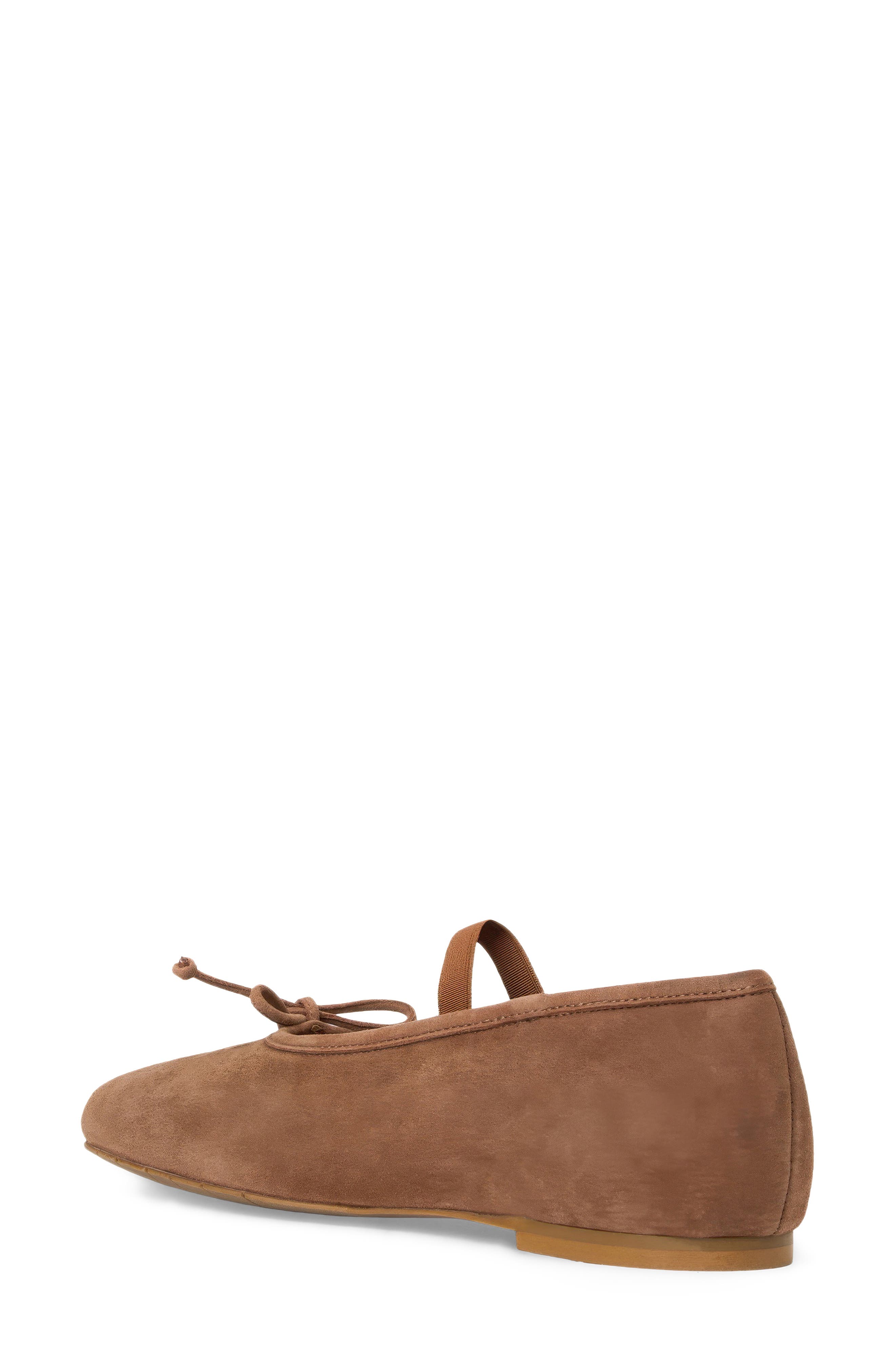 Carmella Waterproof Mary Jane Flat, Alternate, color, AMARETTO KID SUEDE
