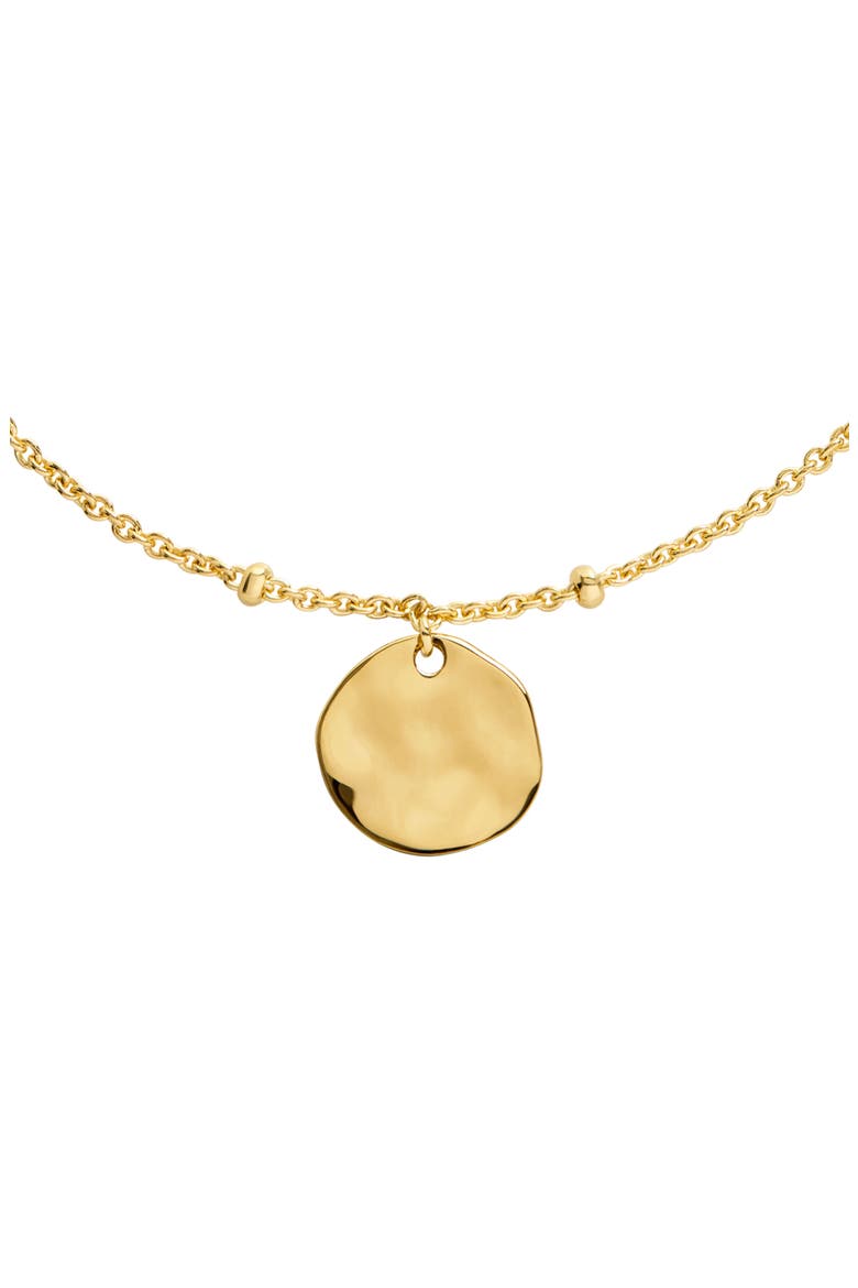 MV Siren™ Muse Disc Necklace, Main, color, 18K GOLD VERMEIL
