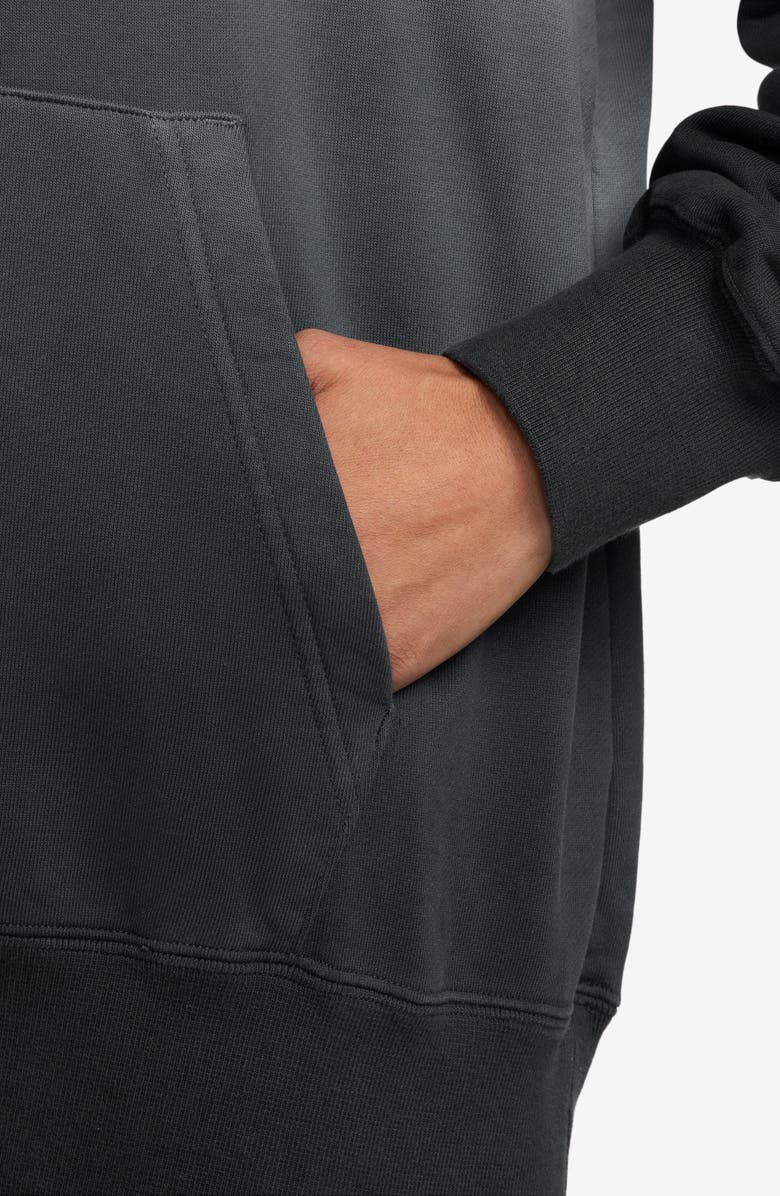 Jordan Flight Fleece Hoodie, Alternate, color, Light Smoke Grey