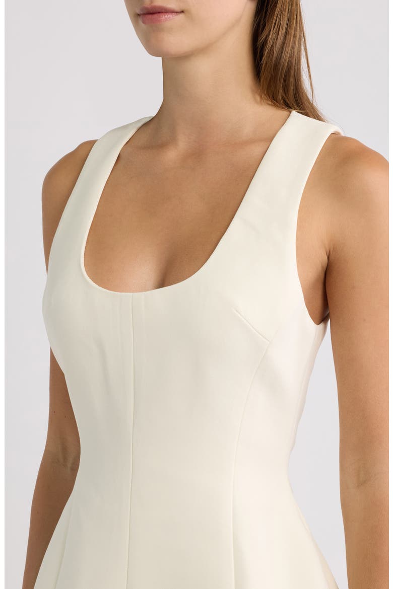 Scoop Neck Minidress, Alternate, color, ECRU