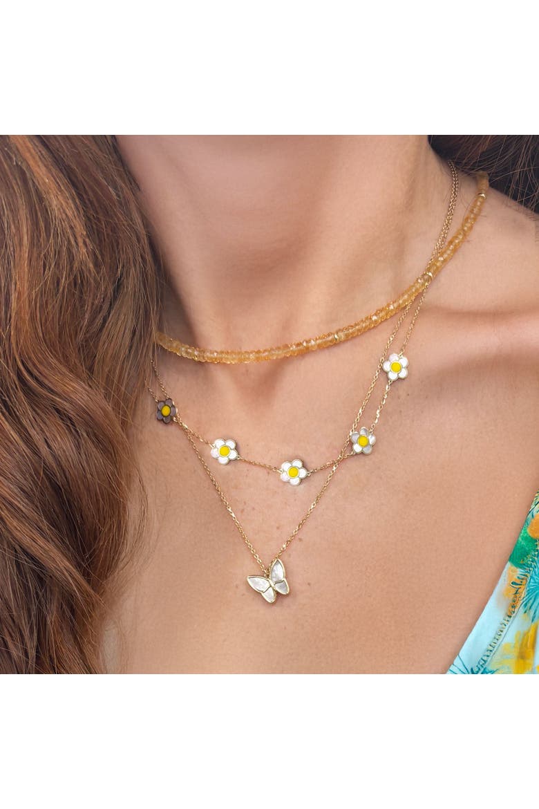 Citrine Bead Necklace, Alternate, color, Citrine