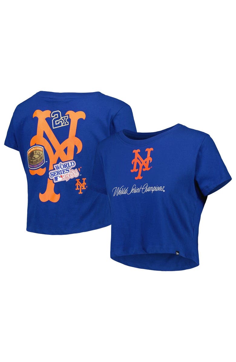 New Era Women's New Era Royal New York Mets Historic Champs T-Shirt, Main, color, Royal