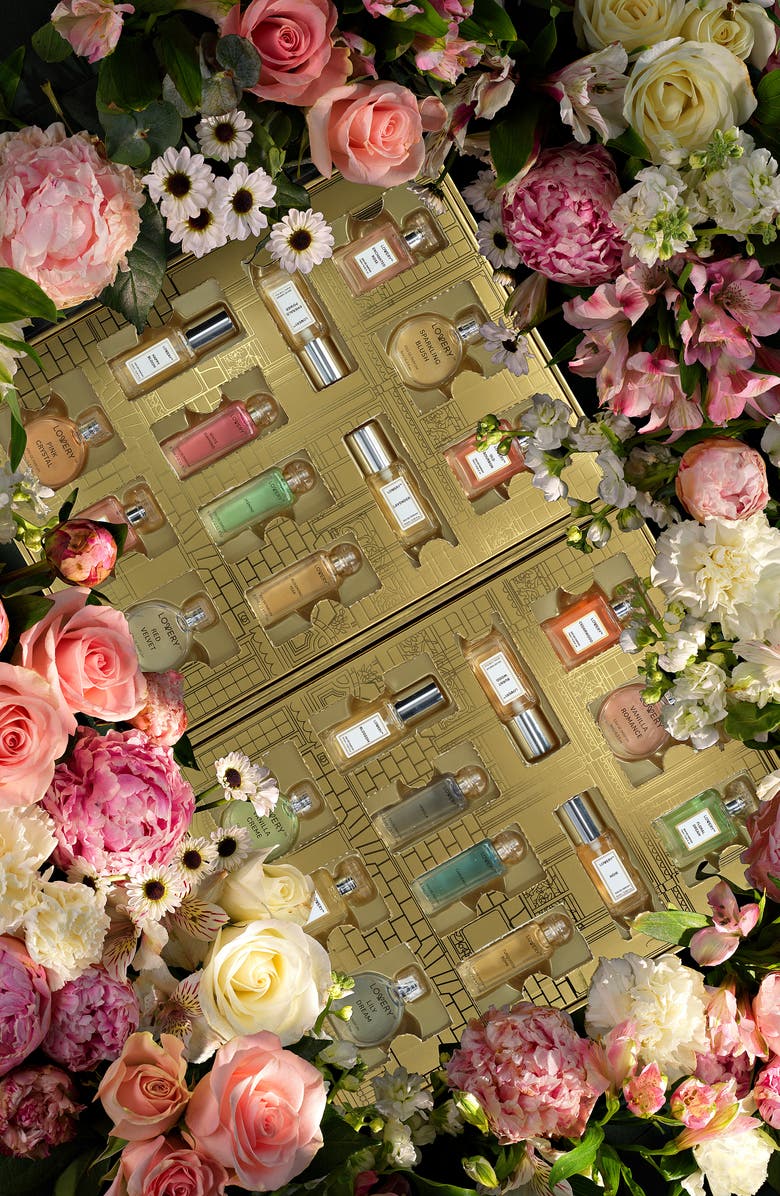 Lovery 24-Pc. Limited Edition Premium Eau de Parfum Gift Set, Alternate, color, Gold, Multi