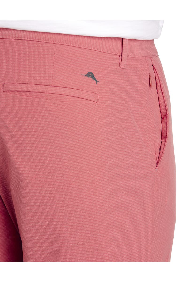 Tommy Bahama Big & Tall Chip Shot Performance Shorts, Alternate, color, Red Ginger