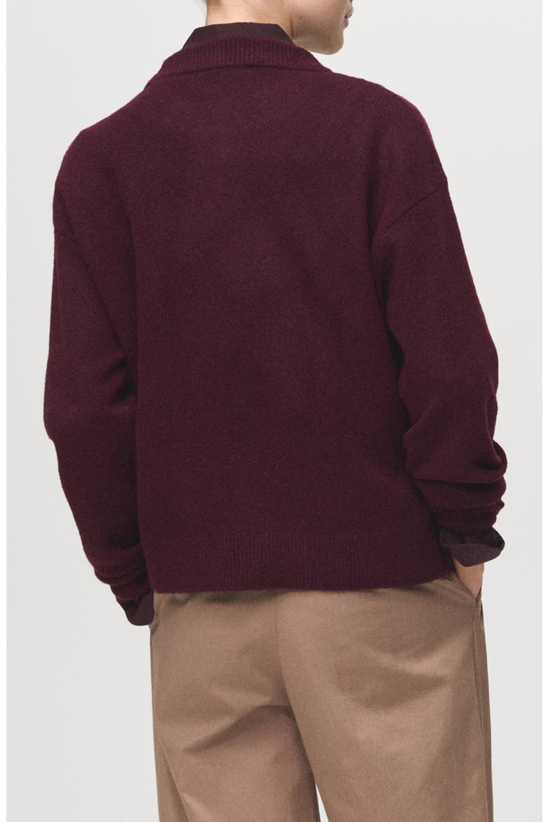 Mariano Sweater, Alternate, color, MAROON