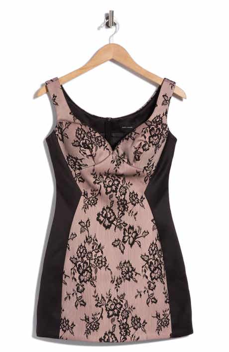 Sculpted Lace Shadow Dress