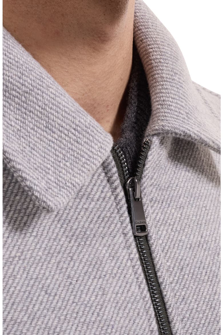 Hybrid Knit Blouson Jacket, Alternate, color, GRAPHITE