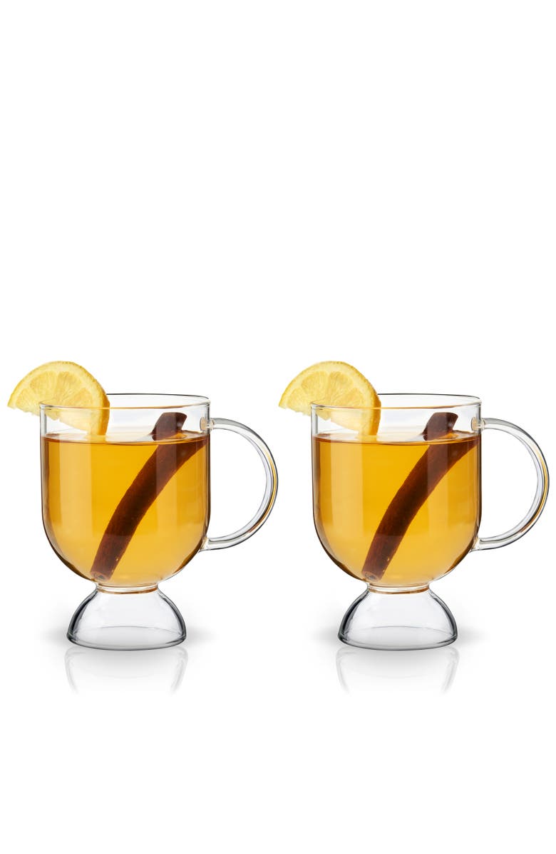 Viski Raye Hot Toddy Glasses Set of 2, Alternate, color, Clear