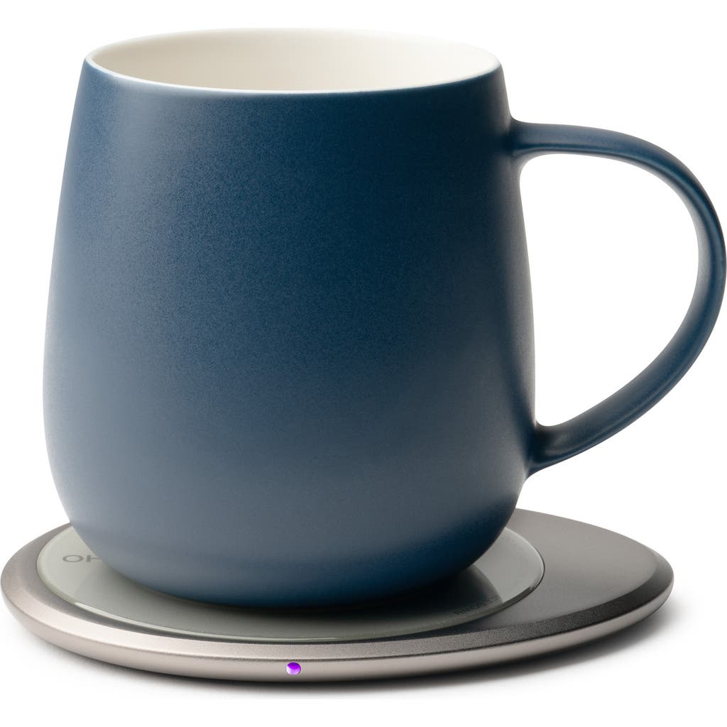 OHOM Ui 3 Mug & Warmer Set in Deep Navy  product